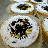 Lemon-Blueberry Ricotta Cheese Tart